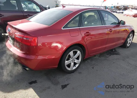 2012 Audi A6 3.0 Premium z USA, uszkodzony, nr VIN WAUGGAFCXCN098332